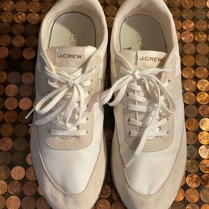 Women’s J. Crew sneakers in Metallic Size 9